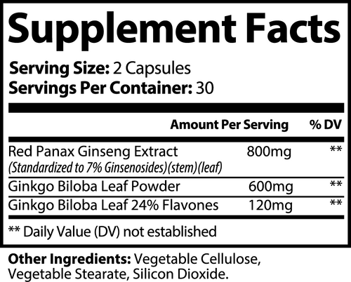 LumiFocus – Ginkgo & Ginseng Vital Capsules