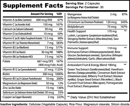 LumiDaily – Complete Multivitamin Capsules