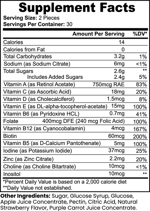 LumiDaily – Multivitamin Gummies for Adults
