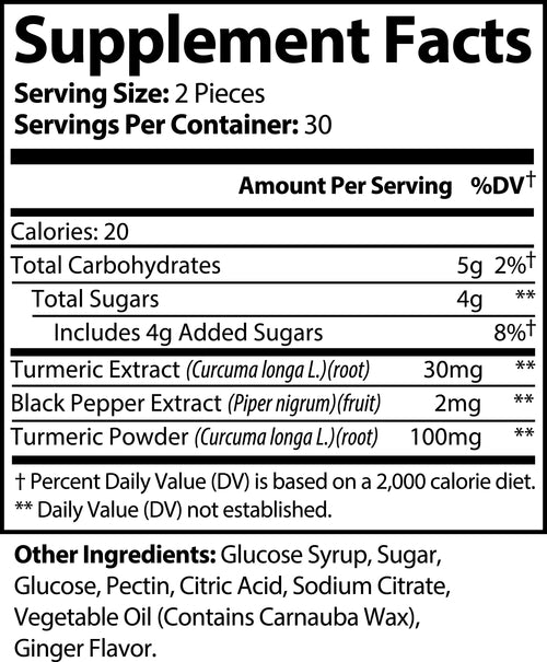 LumiFlex – Turmeric Gummies