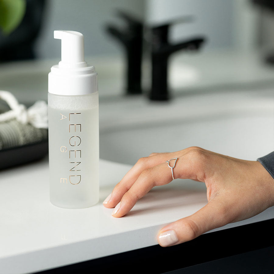 Cleansing Mousse | Natural Makeup Remover & Deep Pore Cleanser for Men & Women | Legend Age-3