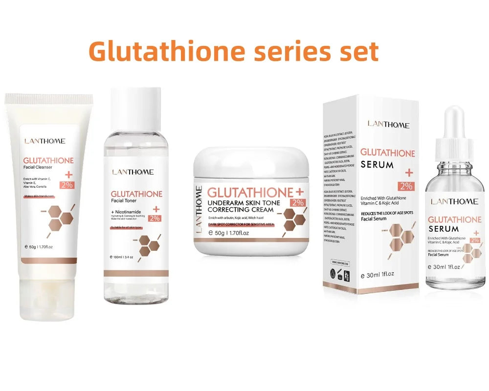 LumiBright 4-Step Glutathione Radiance Facial Kit