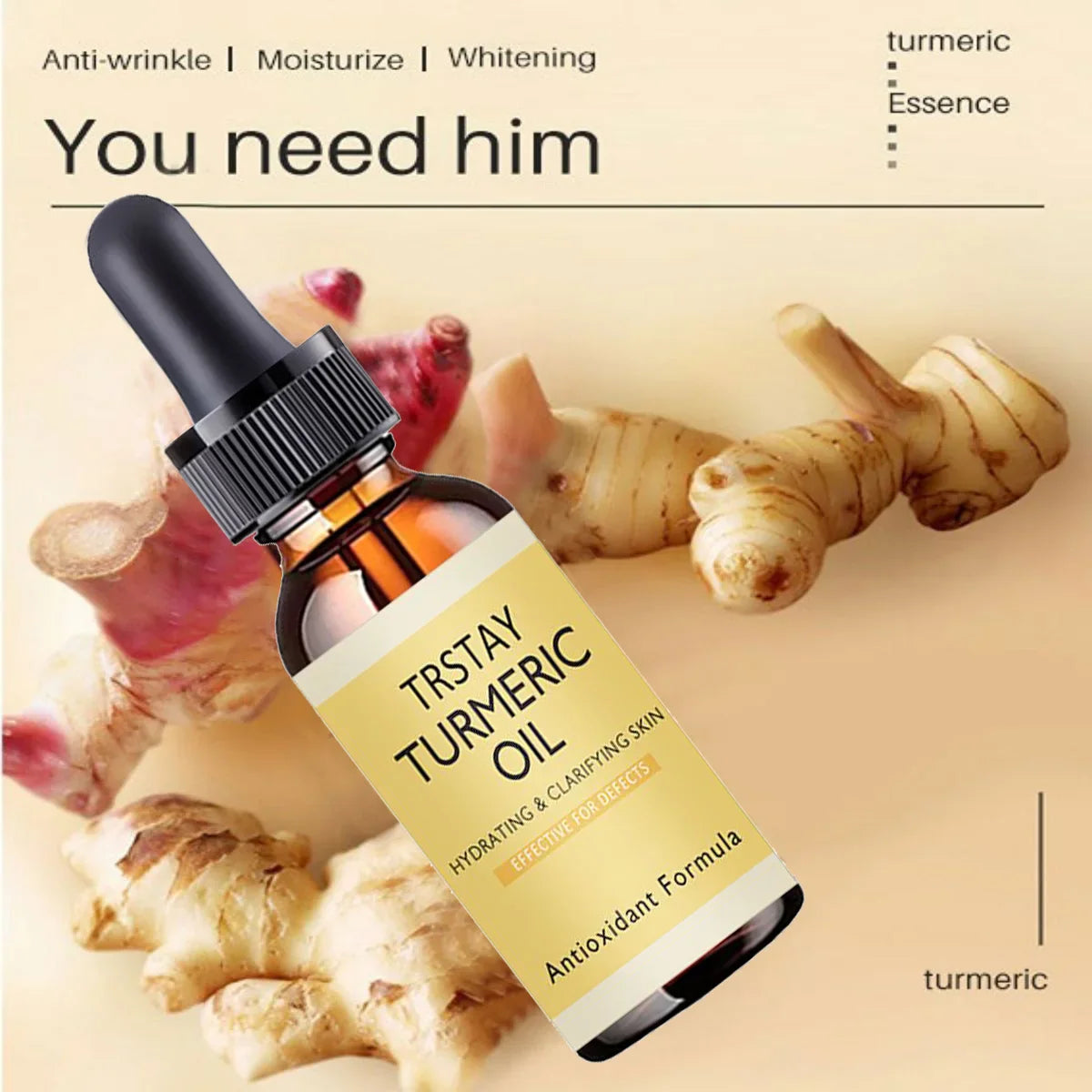 New Turmeric Facial Lightening Serum-1