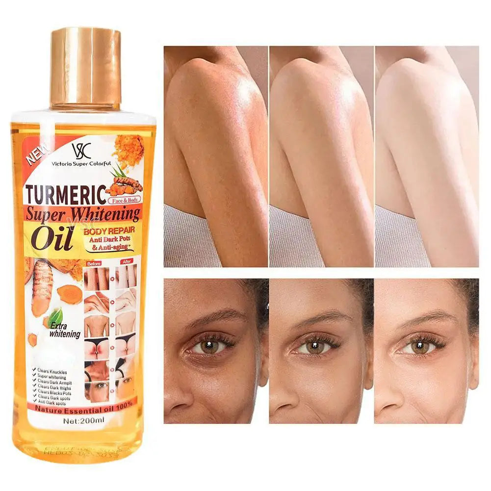 LumiBright Turmeric Glow Even Tone Body Oil