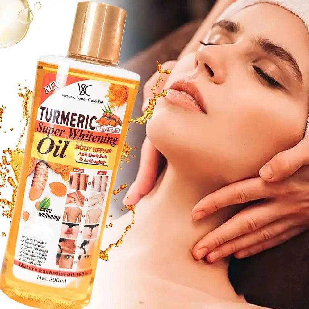 LumiBright Turmeric Glow Even Tone Body Oil