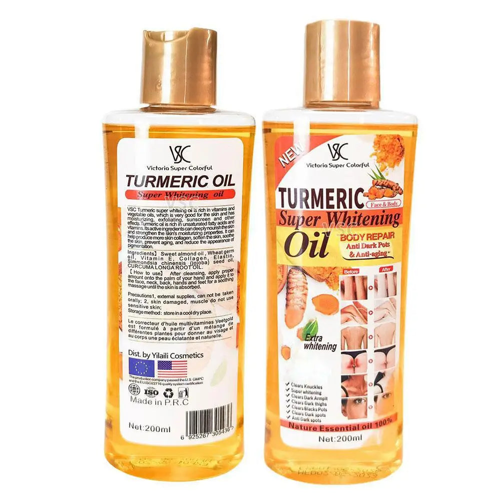 LumiBright Turmeric Glow Even Tone Body Oil