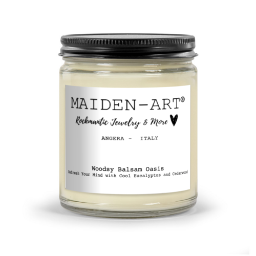 LumiOasis – Woodsy Balsam Candle